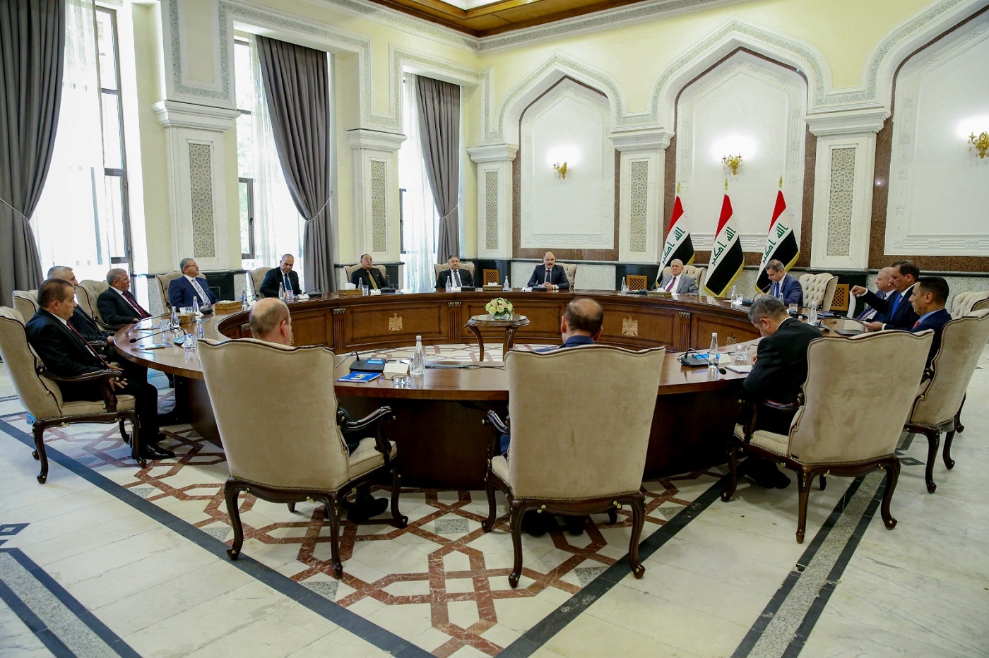 Meeting of the President and Members of the Federal Supreme Court with the President of the  Republic