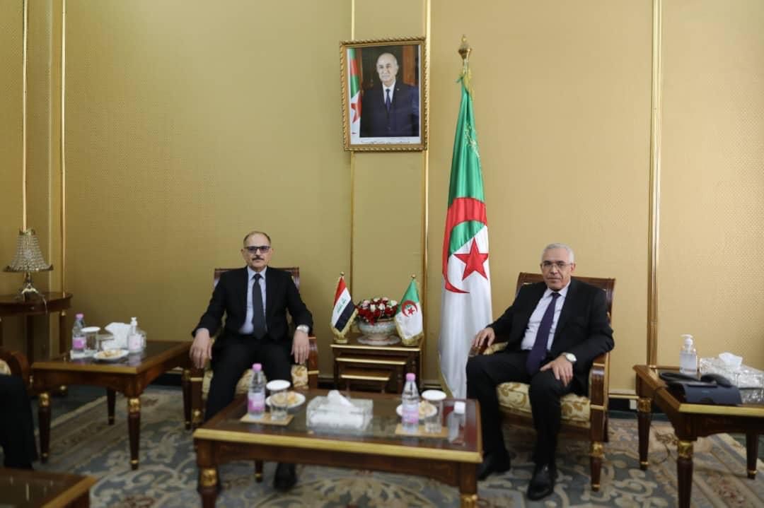 Algerian Minister of Justice receives President of the Federal Supreme Court and his accompanying delegation